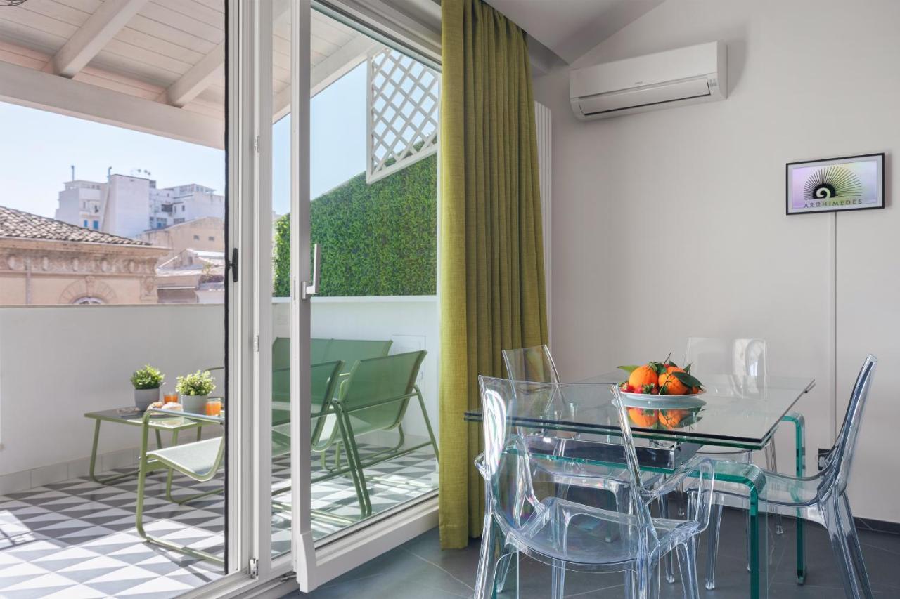 פלרמו Archimedes Luxury Apartment With Terrace מראה חיצוני תמונה